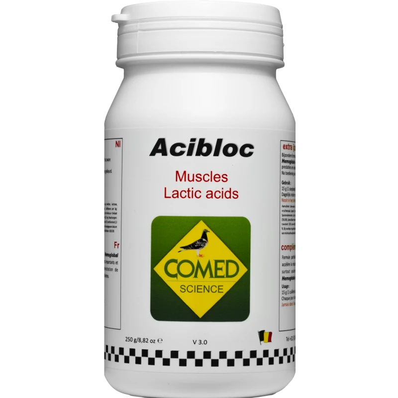 Acibloc , Neutralise L’acidification Des Muscles Pendant L’effort 250gr - Comed 3 Acibloc , Neutralise L’acidification Des Muscles Pendant L’effort 250gr - Comed