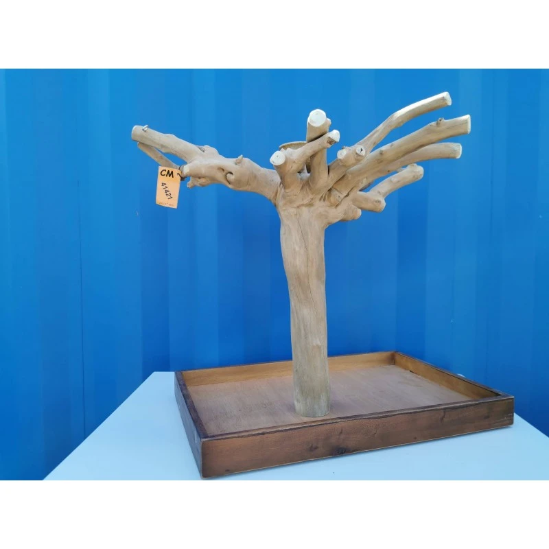 Aire De Jeux En Bois De Java Avec Socle - Medium - Back Zoo Nature 6 Aire De Jeux En Bois De Java Avec Socle - Medium - Back Zoo Nature - Image 4