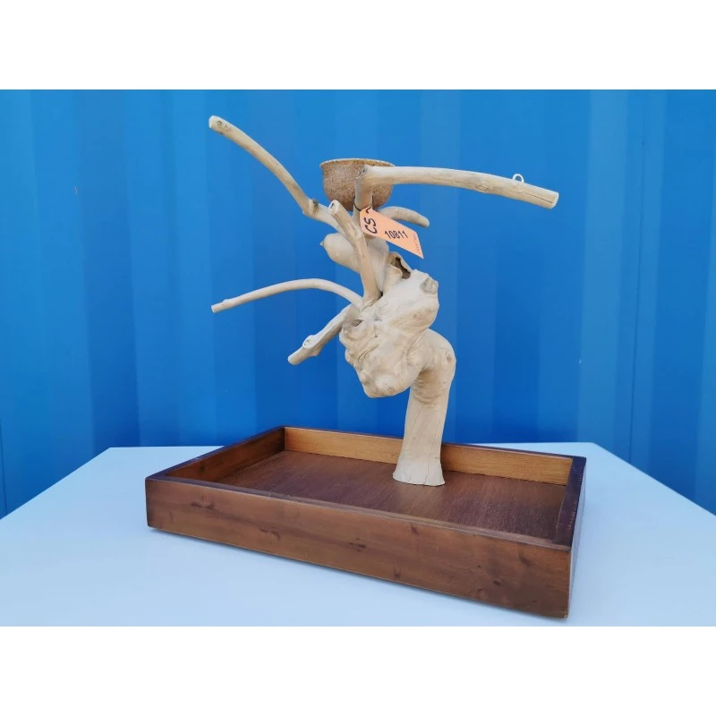 Aire De Jeux En Bois De Java Avec Socle - Small - Back Zoo Nature 4 Aire De Jeux En Bois De Java Avec Socle - Small - Back Zoo Nature - Image 2