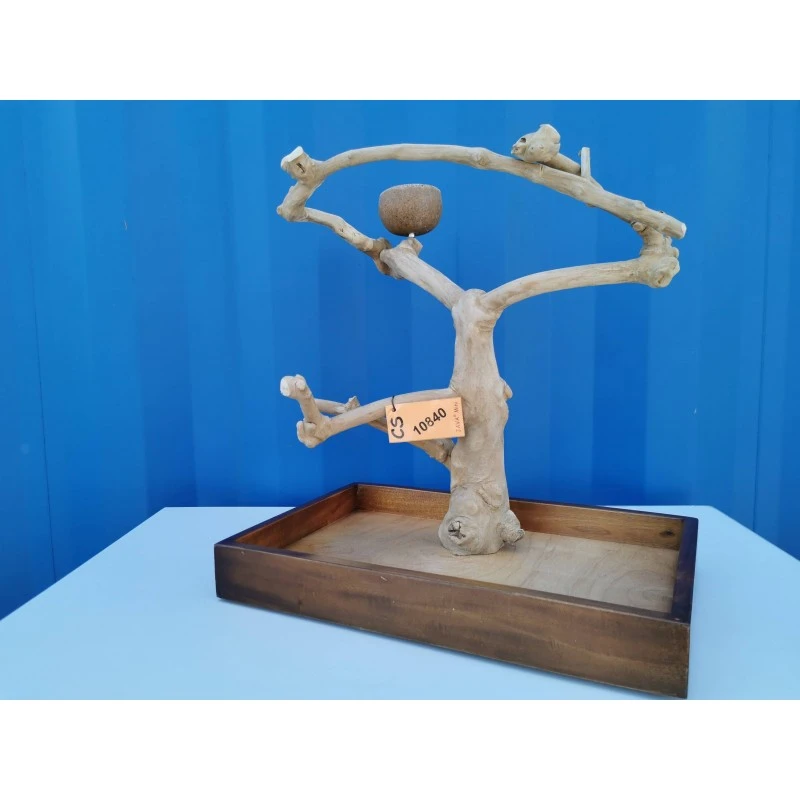 Aire De Jeux En Bois De Java Avec Socle - Small - Back Zoo Nature 7 Aire De Jeux En Bois De Java Avec Socle - Small - Back Zoo Nature - Image 5