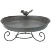 Baignoire à Poser En Métal 800ml/22cm - Trixie -Bird Supply Store baignoire a poser en metal 800ml 22cm trixie 55510 trixie abreuvoir 800ml 22cm en metal revetement poudre
