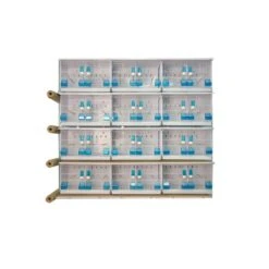 Batteries De 12 Cages 63x40x40 - New Canariz