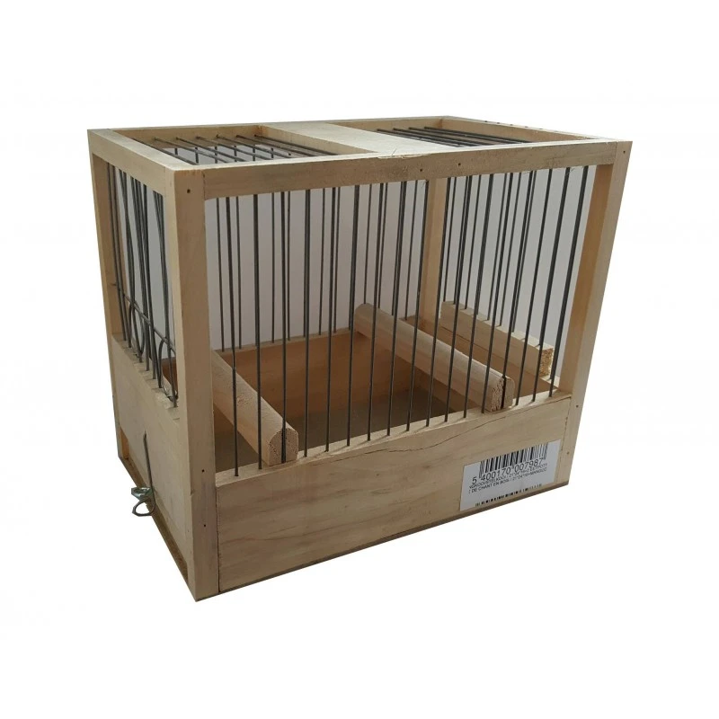 Cage De Chant En Bois 21x24x16cm 4 Cage De Chant En Bois 21x24x16cm - Image 2
