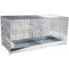 Cage Domus Molinari Métal 2 Compartiments 90x40x45cm -Bird Supply Store cage domus molinari metal 2 compartiments 90x40x45cm 1560057 domus molinari cette cage est ideale pour la reproduction des oisea