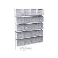 Cage Exposition Plastique 36x17x30cm - 2G-R 12 Cage Exposition Plastique 36x17x30cm - 2G-R -Bird Supply Store cage exposition plastique 36x17x30cm 2g r art 315fn3 2g r cage de preparation avec facade noire 1 porte centrale avec ressort et 4