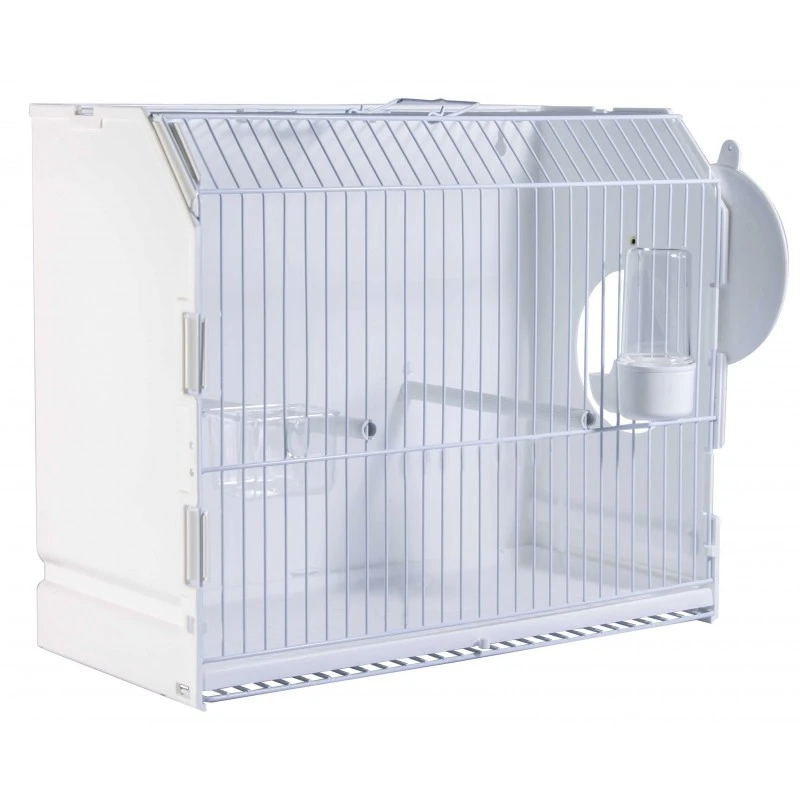 Cage Exposition Plastique Avec Porte Latérale 36x17x30cm - 2G-R 3 Cage Exposition Plastique Avec Porte Latérale 36x17x30cm - 2G-R