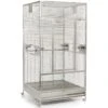 Cage Perroquet En INOX Arkansas I - Montana -Bird Supply Store cage perroquet en inox arkansas i montana arki inox wagner cage perroquet 100 x 100 x 200 cm