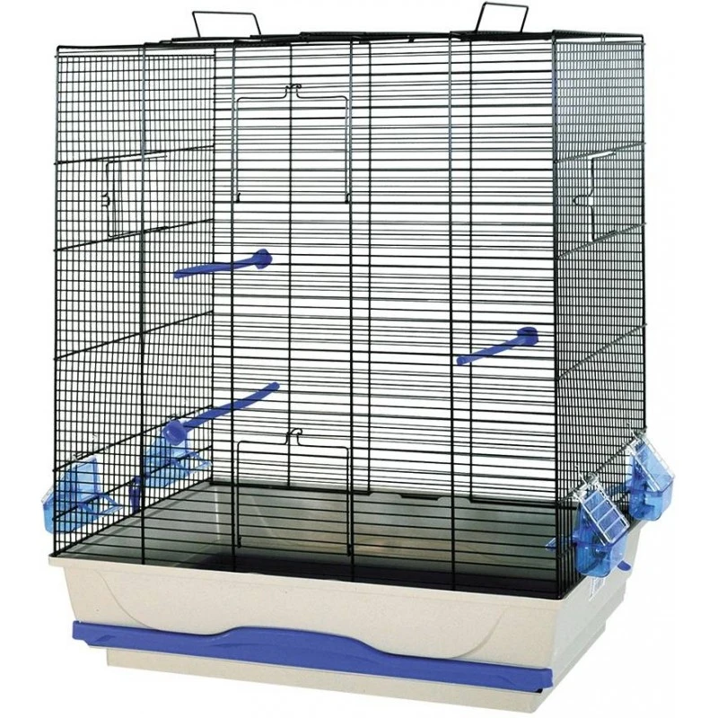 Cage Pour Petits Oiseaux Ambra 56,5x36,5x74cm 3 Cage Pour Petits Oiseaux Ambra 56,5x36,5x74cm