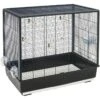 Cage Primo 60 Noir 80x50x70cm - Savic -Bird Supply Store cage primo 60 noir 80x50x70cm savic 8298 savic la cage primo 60 est une cage specialement concue pour les petits oiseaux tels qu