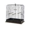Cage "Retro" Madeleine 54x34x53cm 1 Cage "Retro" Madeleine 54x34x53cm -Bird Supply Store cage retro madeleine 54x34x53cm 104864 zolux cage retro madeleineune cage vintage pour les oiseaux crochet de suspension en meta