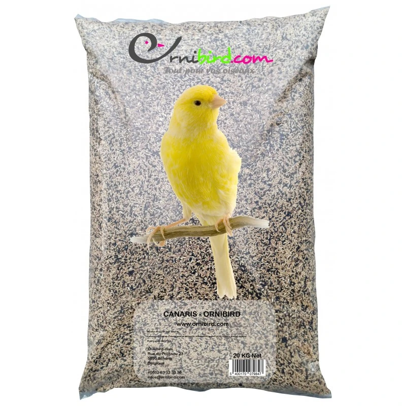 Canaris - Ornibird, Mélange Pour Canaris 20kg 3 Canaris - Ornibird, Mélange Pour Canaris 20kg