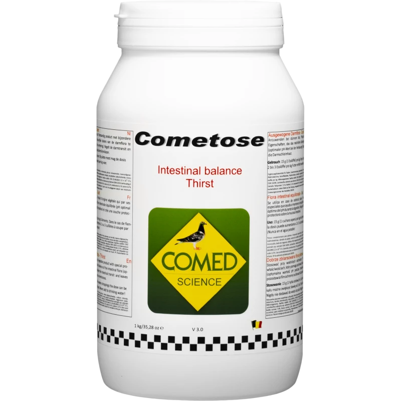 Cometose, Conditioneur Intestinal Contre Les Fientes Liquides 1kg - Comed 3 Cometose, Conditioneur Intestinal Contre Les Fientes Liquides 1kg - Comed