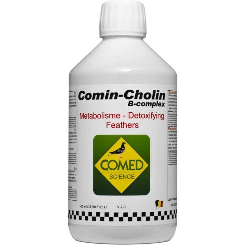 Comin-cholin B-complex, Soutient Le Métabolisme Et Renforce L’organisme 500ml - Comed 3 Comin-cholin B-complex, Soutient Le Métabolisme Et Renforce L’organisme 500ml - Comed