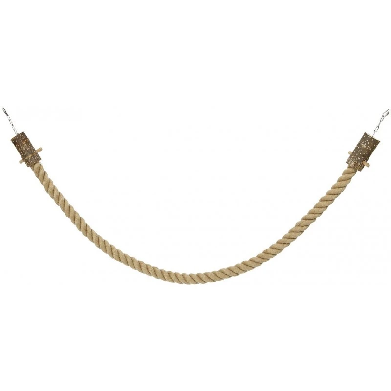 Corde D'escalade En Jute Avec Attache En Acier 5x200cm - Wagner 3 Corde D'escalade En Jute Avec Attache En Acier 5x200cm - Wagner