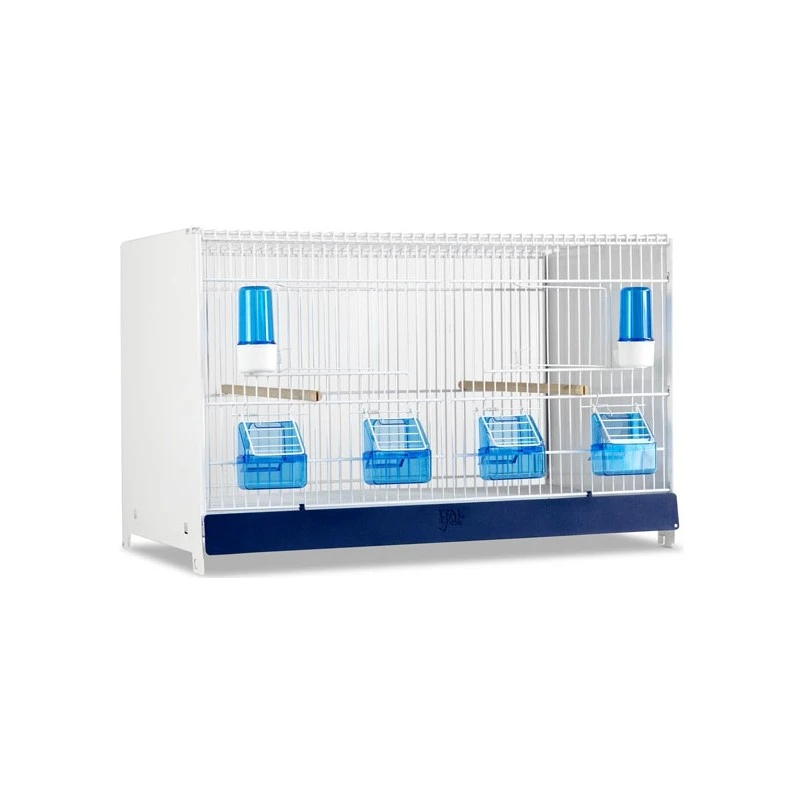Ensemble De 4 Cages 60x33x33cm Avec Chariot ART.90 - Modèle Einstein - Italgabbie 5 Ensemble De 4 Cages 60x33x33cm Avec Chariot ART.90 - Modèle Einstein - Italgabbie - Image 3