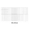 Façade De Cage En Métal 60x30cm - Fauna 2 Façade De Cage En Métal 60x30cm - Fauna -Bird Supply Store facade de cage en metal 60x30cm fauna 14622 fauna birdproducts facade de cage chromee pour la construction de batteries pour bec