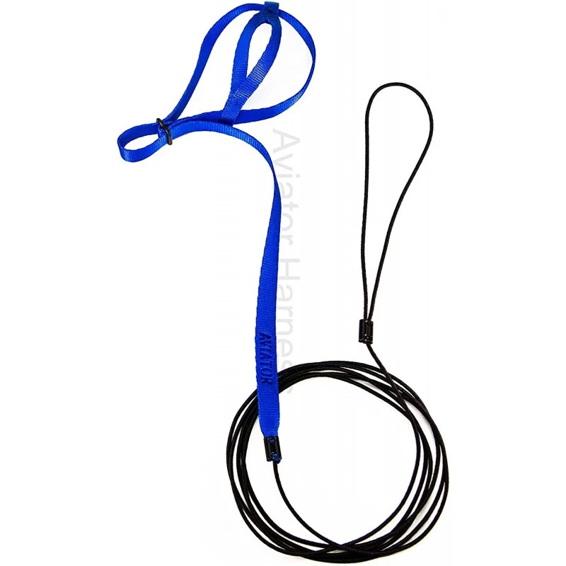 Harnais Pour Perroquet AVIATOR Medium Bleu 4 Harnais Pour Perroquet AVIATOR Medium Bleu - Image 2