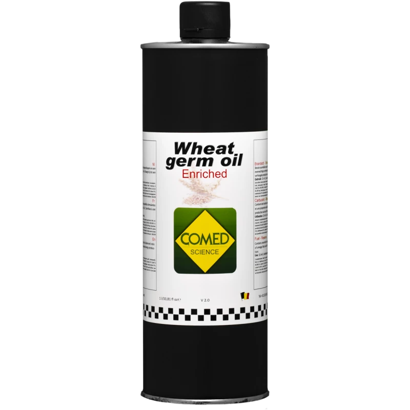 Huile De Germe De Blé + Vit.E, Obtenue Par Un Procédé à Froid 5L - Comed 3 Huile De Germe De Blé + Vit.E, Obtenue Par Un Procédé à Froid 5L - Comed