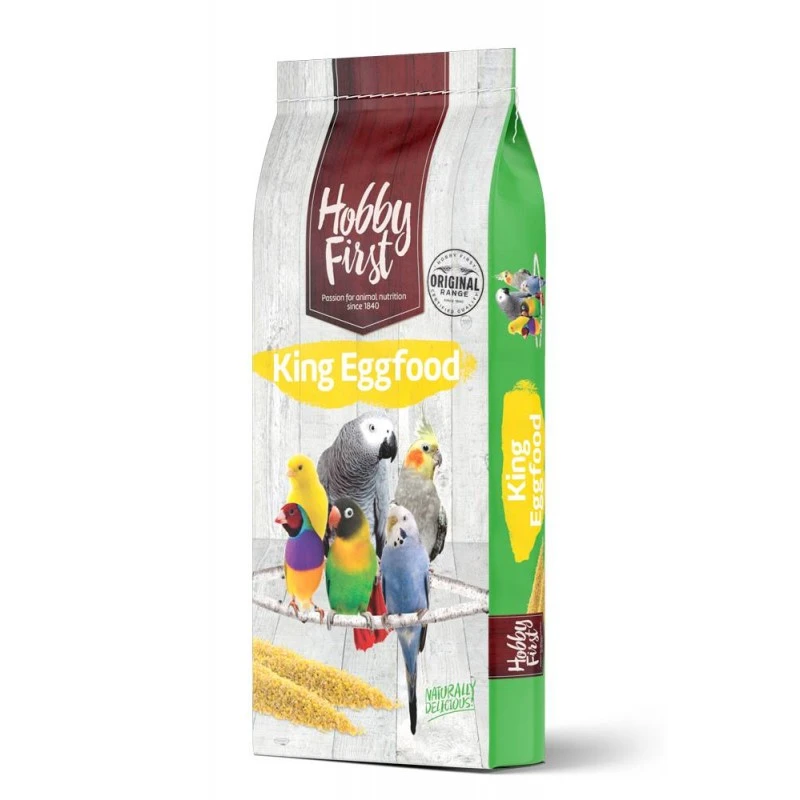 King Pâtée Aux Oeufs Jaune Grasse 10kg - King 3 King Pâtée Aux Oeufs Jaune Grasse 10kg - King