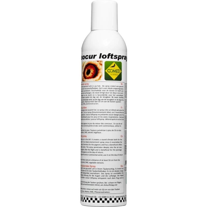 Lisocur Loftspray, Spray Rafraîchissant Et Purifiant 400ml - Comed 3 Lisocur Loftspray, Spray Rafraîchissant Et Purifiant 400ml - Comed