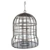 Mangeoire Boule De Graisse 20x25cm Noir/Bronze - Trixie -Bird Supply Store mangeoire boule de graisse 20x25cm noir bronze trixie 55656 trixie descriptif la grille de protection permet de nourrir les peti