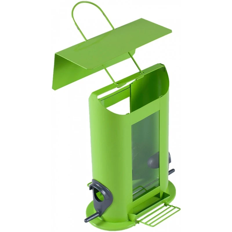 Mangeoire Graines Deno Vert 24cm - Vadigran 3 Mangeoire Graines Deno Vert 24cm - Vadigran