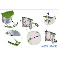Mangeoire SPACE Bird Feeder - S.T.A. Soluzioni 10 Mangeoire SPACE Bird Feeder - S.T.A. Soluzioni -Bird Supply Store mangeoire space bird feeder sta soluzioni m055 sta soluzioni nouveau modele de mangeoire revolutionnaire 1 ouverture facileinser 3