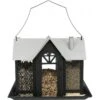 Mangeoire Villa à Suspendre En Métal 26x19x19cm Noir - Trixie -Bird Supply Store mangeoire villa a suspendre en metal 26x19x19cm noir trixie 55410 trixie descriptif 3 compartiments separes permettent doffrir p