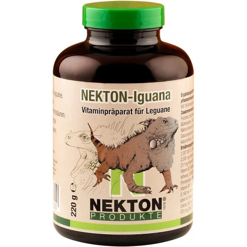Nekton-Iguana Complément Alimentaire Pour Iguanes 220gr - Nekton 3 Nekton-Iguana Complément Alimentaire Pour Iguanes 220gr - Nekton