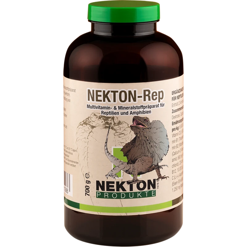Nekton-Rep 700gr - Préparation Multivitaminée Pour Reptiles Et Amphibiens - Nekton 3 Nekton-Rep 700gr - Préparation Multivitaminée Pour Reptiles Et Amphibiens - Nekton