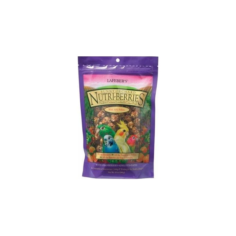 Nutri-Berries Verger Ensoleillé Cockatiel 284gr - Lafeber's 3 Nutri-Berries Verger Ensoleillé Cockatiel 284gr - Lafeber's