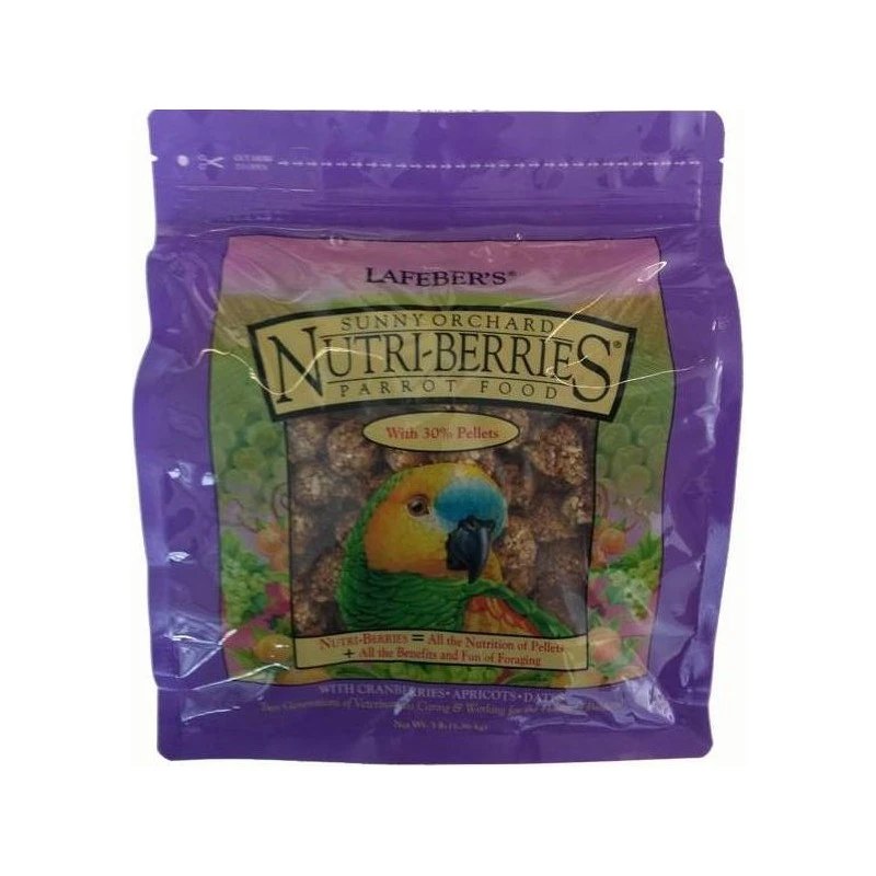 Nutri-Berries Verger Ensoleillé Perroquet 1,36kg - Lafeber's 3 Nutri-Berries Verger Ensoleillé Perroquet 1,36kg - Lafeber's