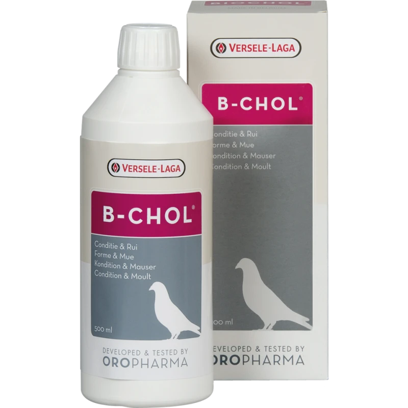 VERSELE-LAGA Oropharma B-Chol 500ml - Tonique De Foie - Pigeons 3 VERSELE-LAGA Oropharma B-Chol 500ml - Tonique De Foie - Pigeons