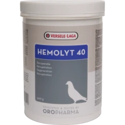 Oropharma Hemolyt 40 500gr - Mélange D'électrolytes Et Protéines Animales - Pigeons