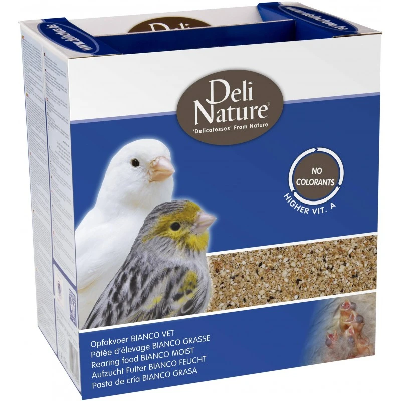 Patée Aux Oeufs Bianco Grasse 4kg - Deli Nature 3 Patée Aux Oeufs Bianco Grasse 4kg - Deli Nature