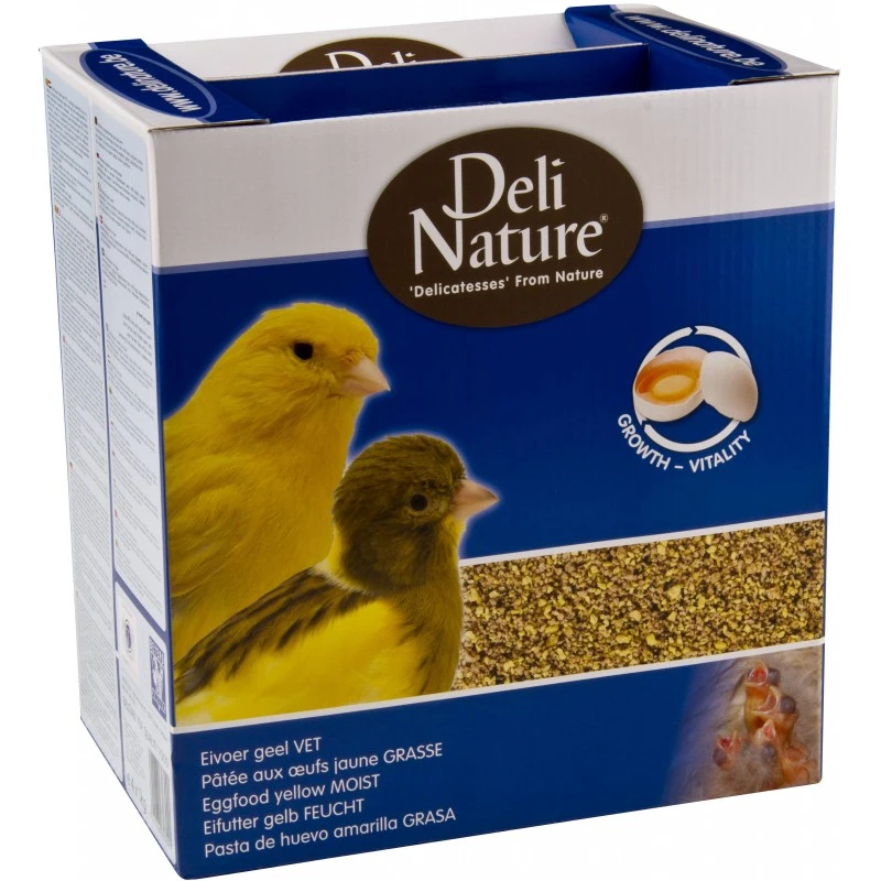Patée Aux Oeufs Jaune Grasse 4kg - Deli Nature 3 Patée Aux Oeufs Jaune Grasse 4kg - Deli Nature