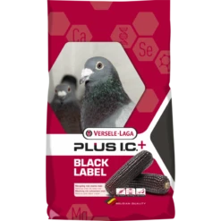 Plus I.C.⁺ Black Label Junior 20kg - Mélange Complet Pour Jeunes Pigeons, Avec Du Maïs Noir
