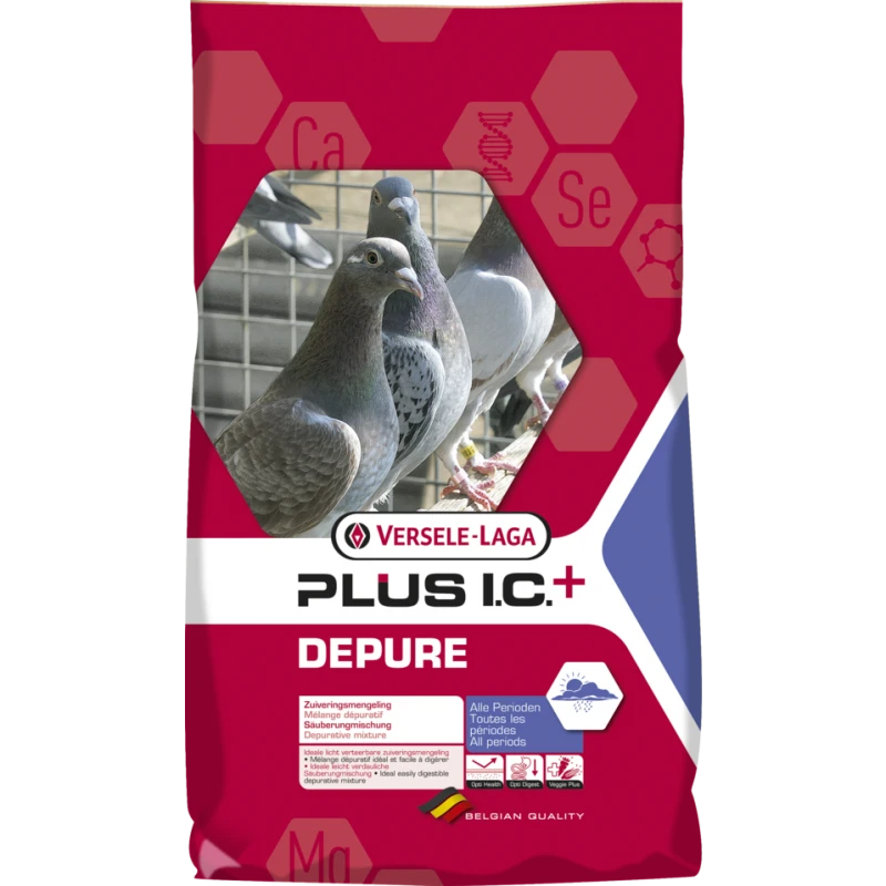 Plus I.C.⁺ Depure 20kg - Mélange Complet Dépuratif 3 Plus I.C.⁺ Depure 20kg - Mélange Complet Dépuratif