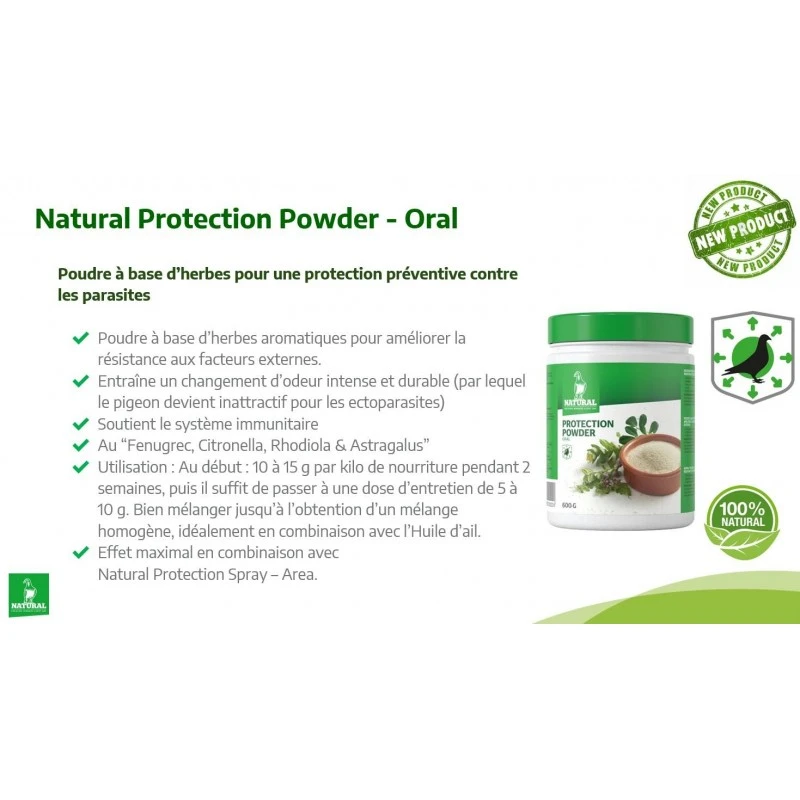 Protection Powder 600gr, Poudre à Base D'herbes - Natural 4 Protection Powder 600gr, Poudre à Base D'herbes - Natural - Image 2