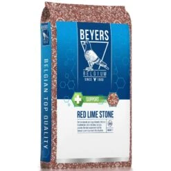 Red Lime Stone (Aliment Minéral Pour Pigeons : Pierre Rouge Avec Calcaire 20kg - Beyers Plus