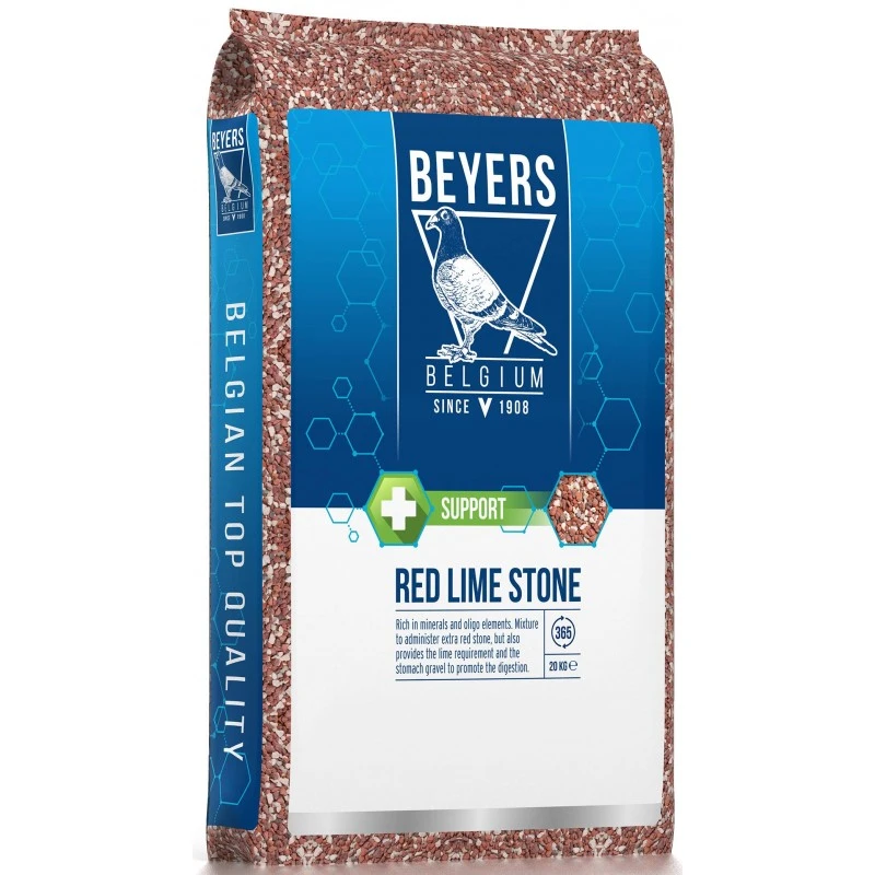 Red Lime Stone (Aliment Minéral Pour Pigeons : Pierre Rouge Avec Calcaire 20kg - Beyers Plus 3 Red Lime Stone (Aliment Minéral Pour Pigeons : Pierre Rouge Avec Calcaire 20kg - Beyers Plus