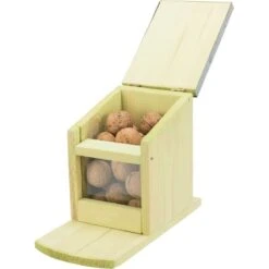 Réserve De Nourriture Pour écureuil - Trixie -Bird Supply Store reserve de nourriture pour ecureuil trixie 59607 trixie reserve de nourriture pour ecureuil avec toit ouvrant bois de pin impreg 3