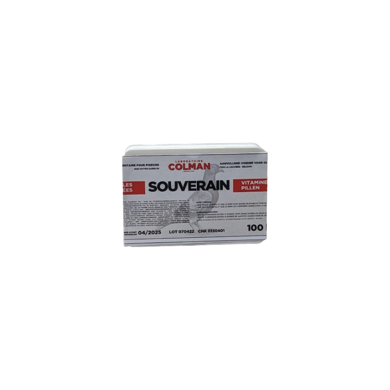 Souverain Vitamine Pills 100 Caps - Laboratoire Colman 3 Souverain Vitamine Pills 100 Caps - Laboratoire Colman
