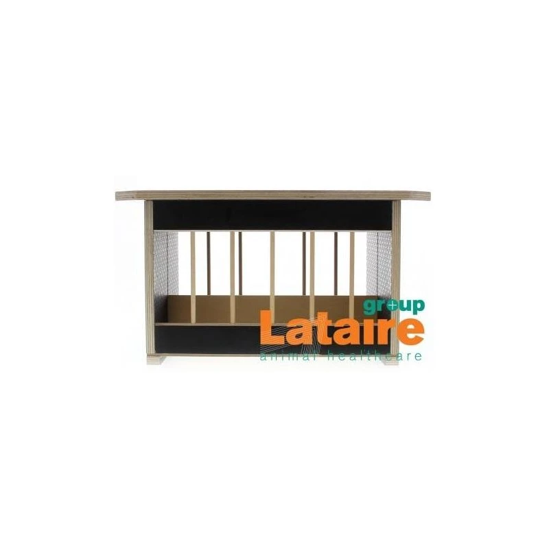 Table En Bois Pour Abreuvoir + Mangeoire à Grit - 42x30cm 3 Table En Bois Pour Abreuvoir + Mangeoire à Grit - 42x30cm