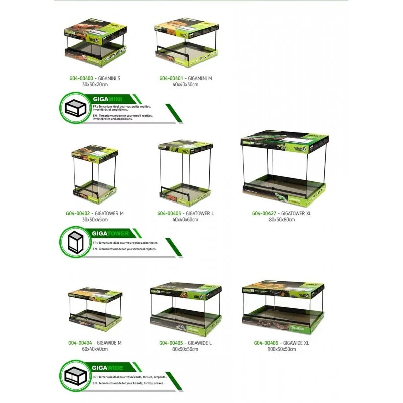 Terrarium GigaWide XL 100x50x50cm - Giganterra 6 Terrarium GigaWide XL 100x50x50cm - Giganterra - Image 4