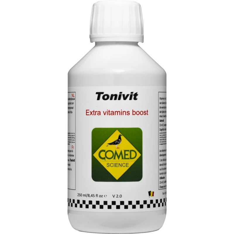 Tonivit, Augmente La Résistance Grâce Aux Vitamines A|C|D 250ml - Comed 3 Tonivit, Augmente La Résistance Grâce Aux Vitamines A|C|D 250ml - Comed