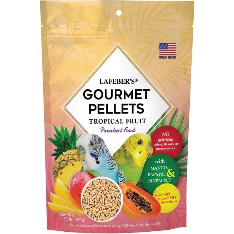Tropical Fruit Gourmet Pellets Perruche 567gr - Lafeber's 3 Tropical Fruit Gourmet Pellets Perruche 567gr - Lafeber's