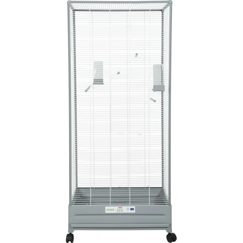 Volière Primo Camelia Blanc/Gris - Zolux 4 Volière Primo Camelia Blanc/Gris - Zolux - Image 2