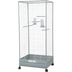Volière Primo Camelia Blanc/Gris - Zolux 7 Volière Primo Camelia Blanc/Gris - Zolux -Bird Supply Store voliere primo camelia blanc gris zolux 104 237 zolux cette voliere eco concue primo camelia pour oiseaux domestiques se compose 1 2