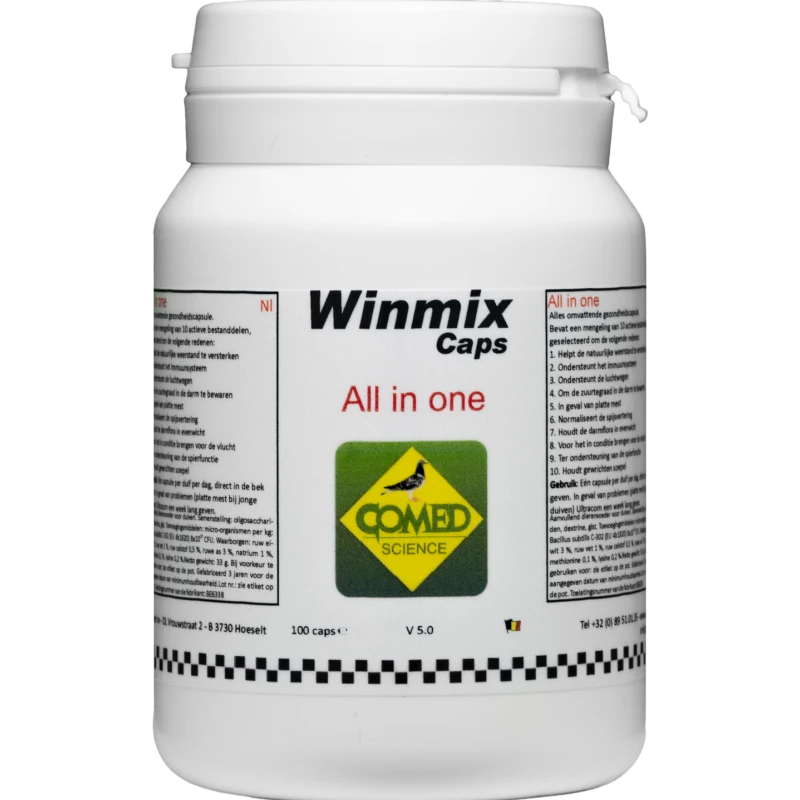 Winmix Caps, Garantit Un Bon Developpement Et Une Meilleure Résistance 100 Capsules - Comed 3 Winmix Caps, Garantit Un Bon Developpement Et Une Meilleure Résistance 100 Capsules - Comed